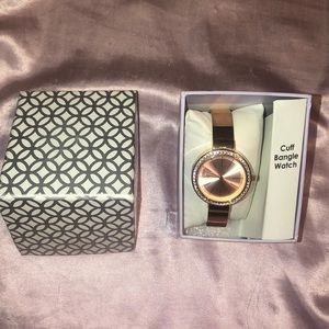 Rose Gold Cuff Watch 💰